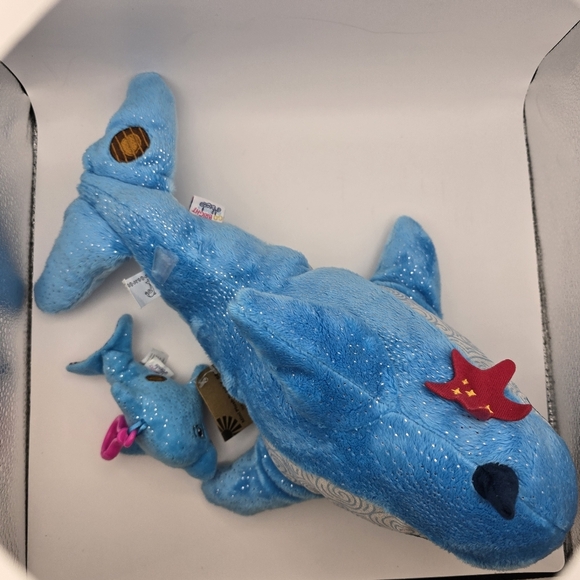 Girl Scout Cookie Rewards Coral The Dolphin 17" with Mini Plush Dangler 2023. - Picture 6 of 11